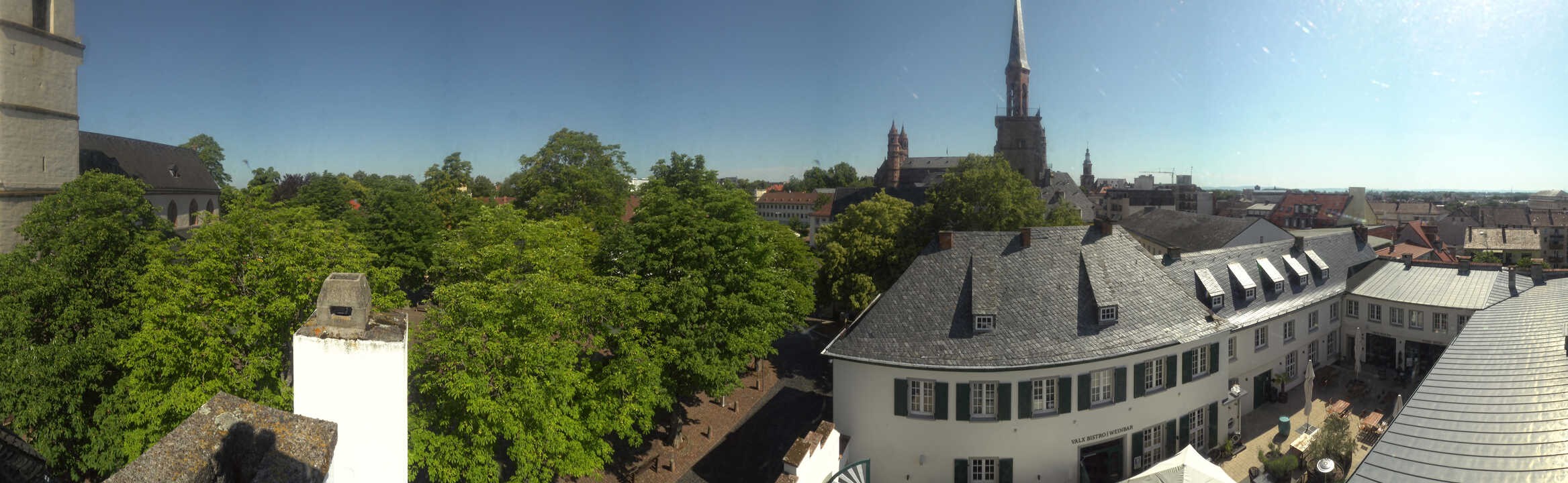 Archiv Foto Webcam Stadtpanorama Worms