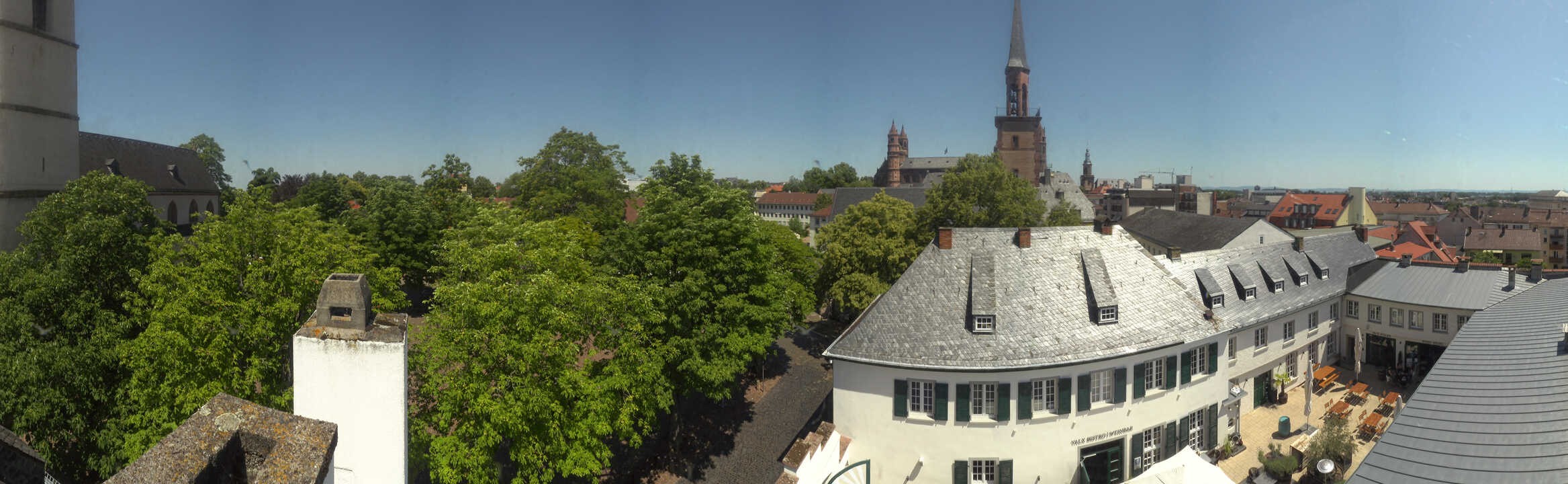 Archiv Foto Webcam Stadtpanorama Worms