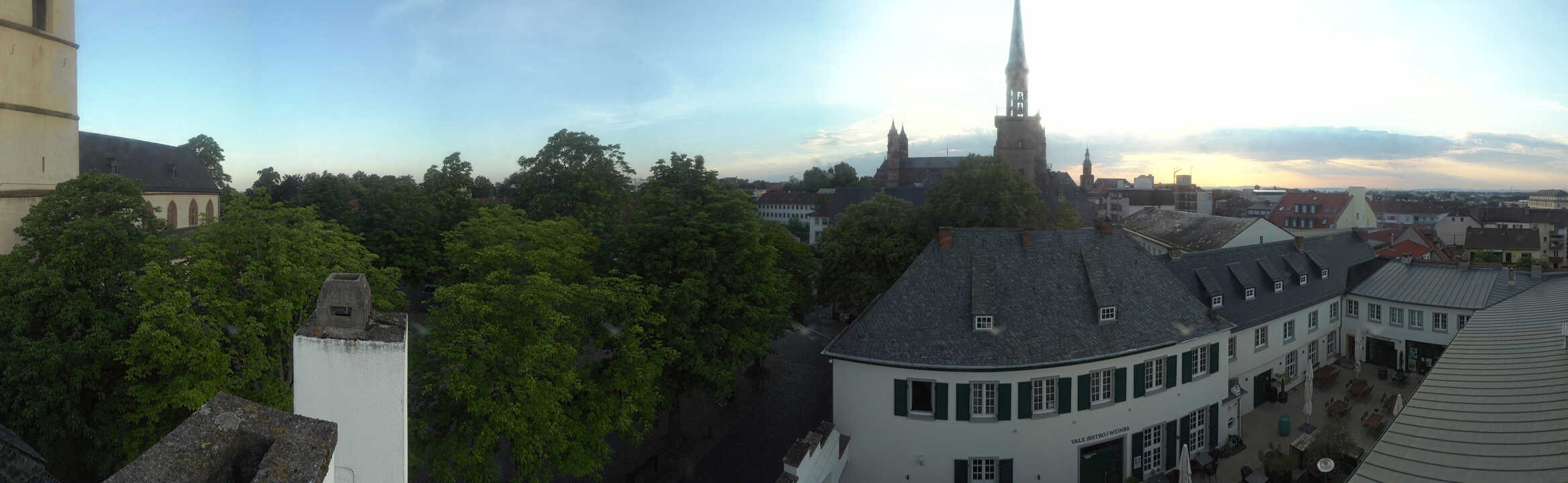 Archiv Foto Webcam Stadtpanorama Worms