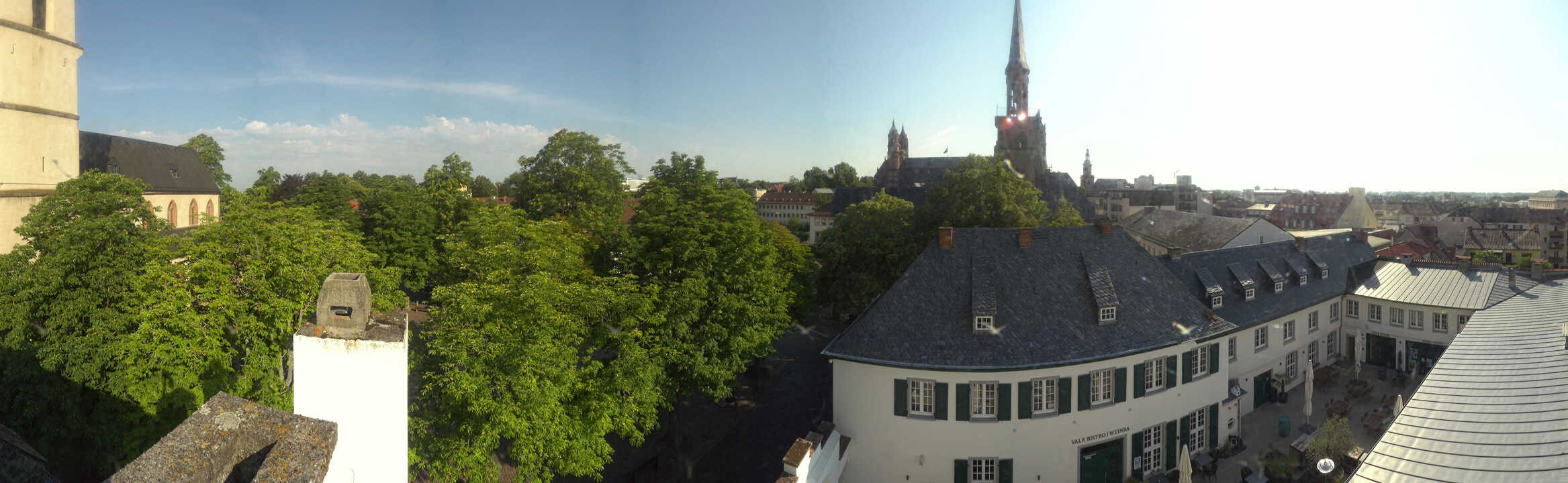 Archiv Foto Webcam Stadtpanorama Worms