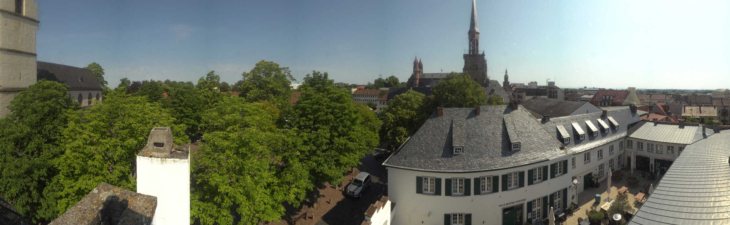 Archiv Foto Webcam Stadtpanorama Worms