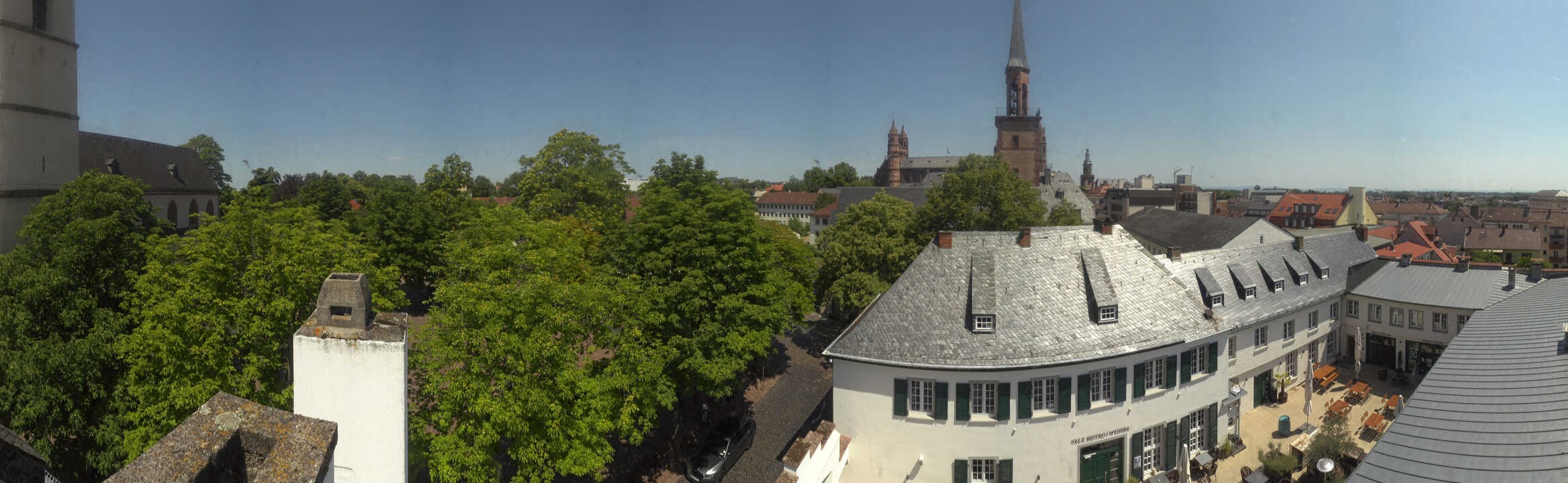 Archiv Foto Webcam Stadtpanorama Worms