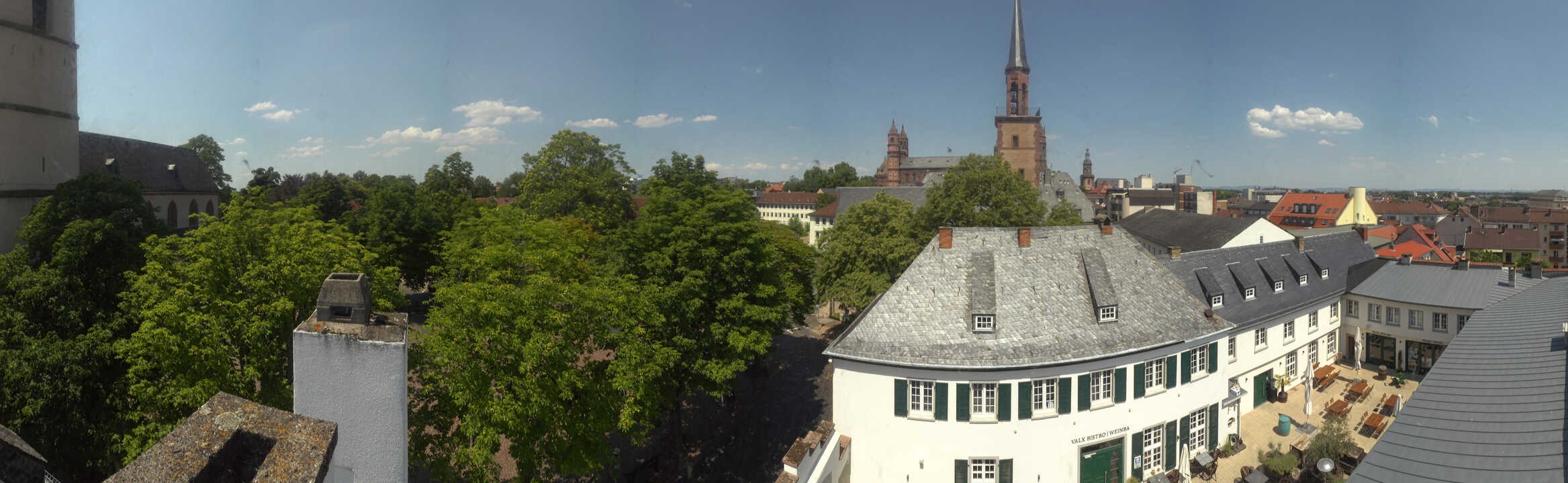 Archiv Foto Webcam Stadtpanorama Worms