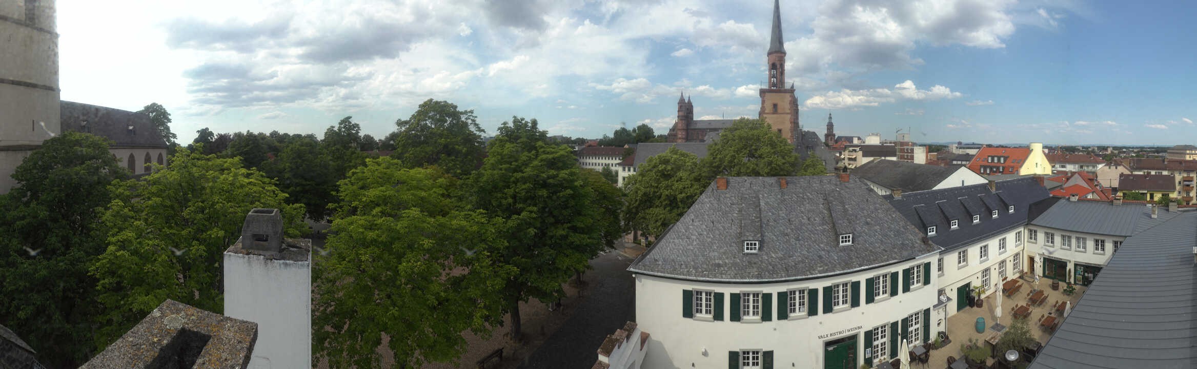 Archiv Foto Webcam Stadtpanorama Worms