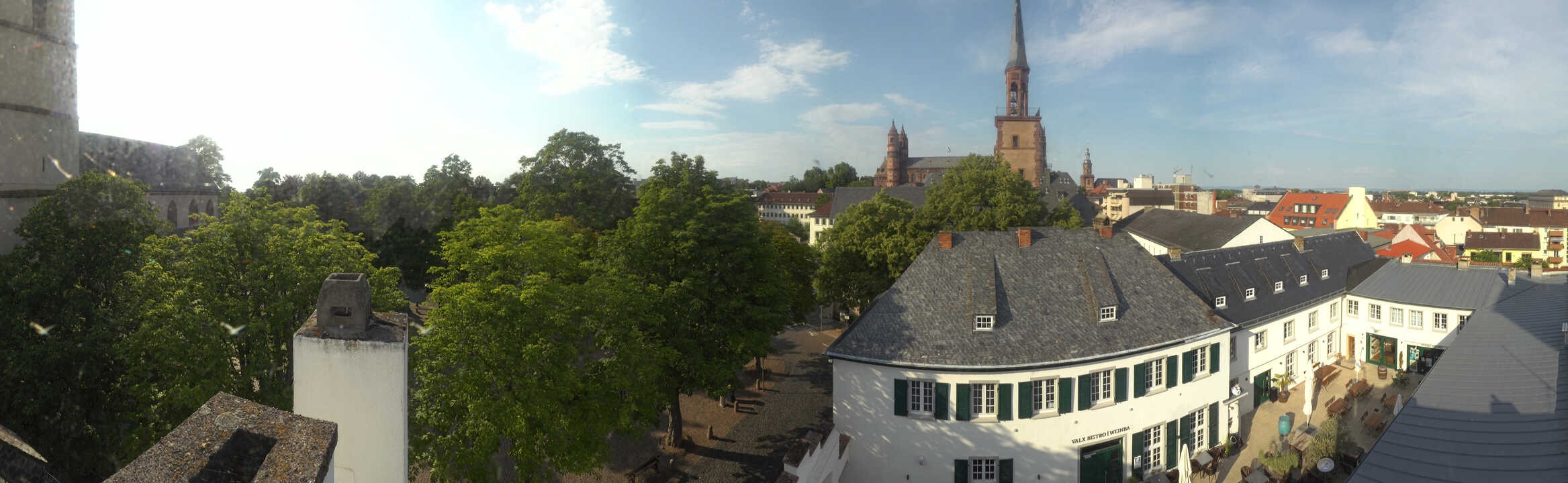 Archiv Foto Webcam Stadtpanorama Worms