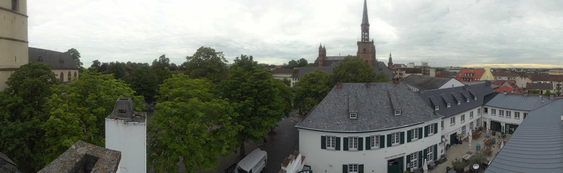 Archiv Foto Webcam Stadtpanorama Worms