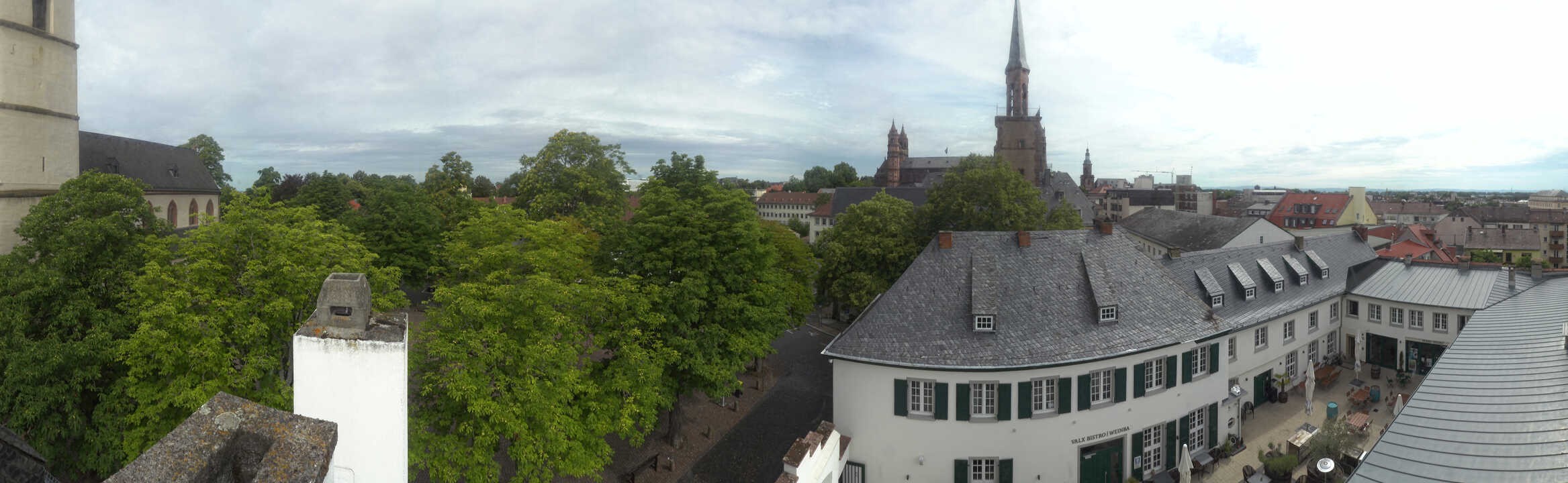 Archiv Foto Webcam Stadtpanorama Worms