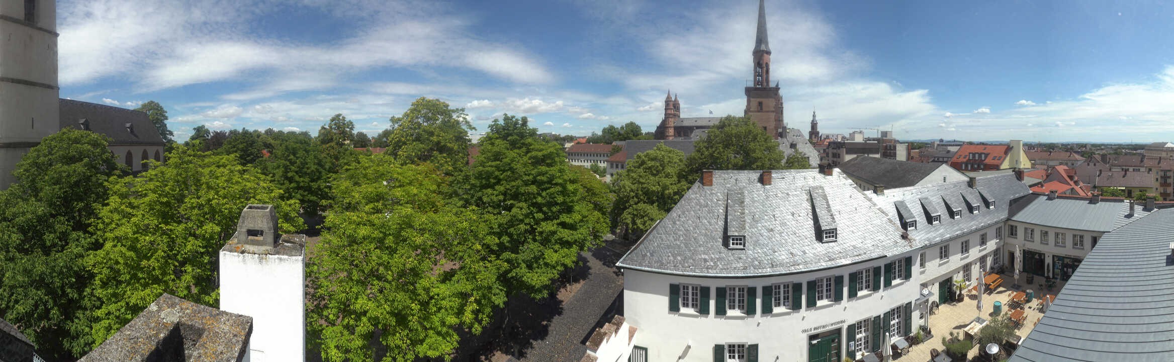 Archiv Foto Webcam Stadtpanorama Worms