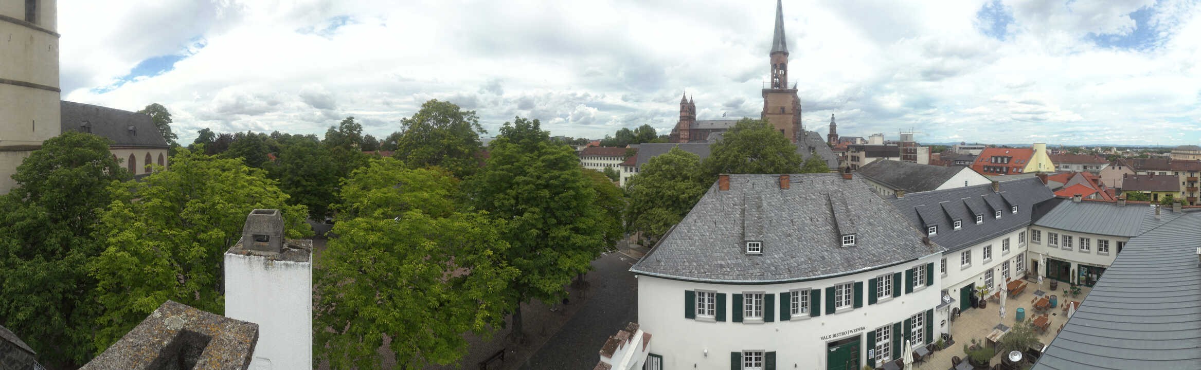 Archiv Foto Webcam Stadtpanorama Worms