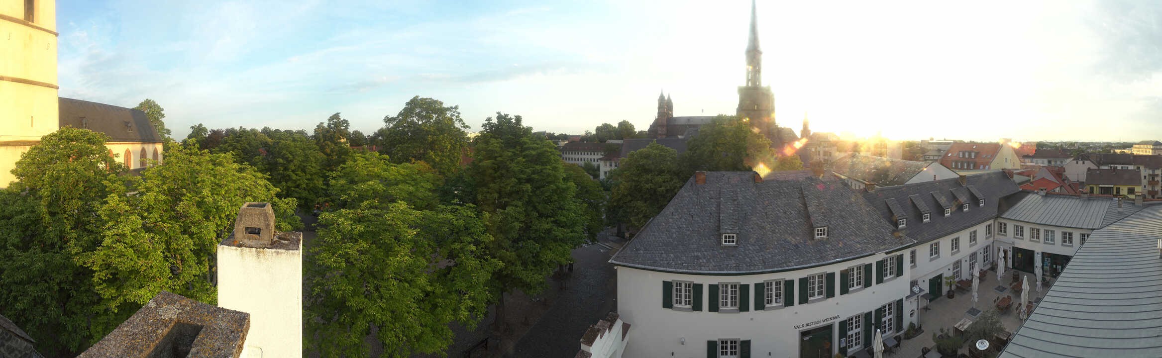 Archiv Foto Webcam Stadtpanorama Worms