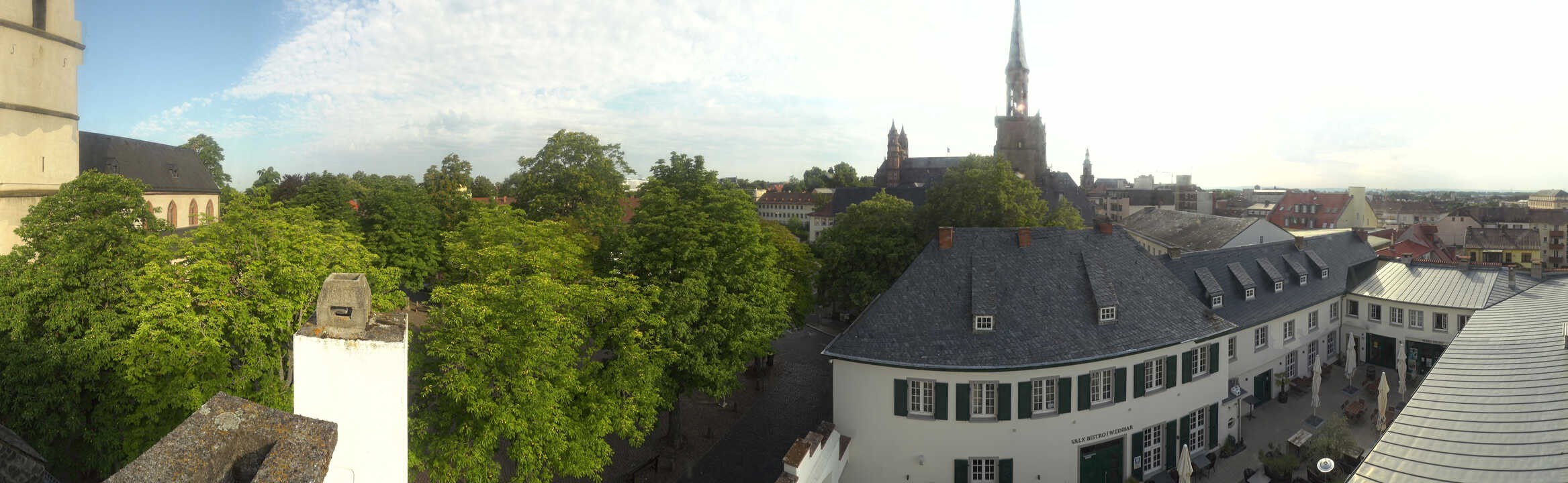 Archiv Foto Webcam Stadtpanorama Worms