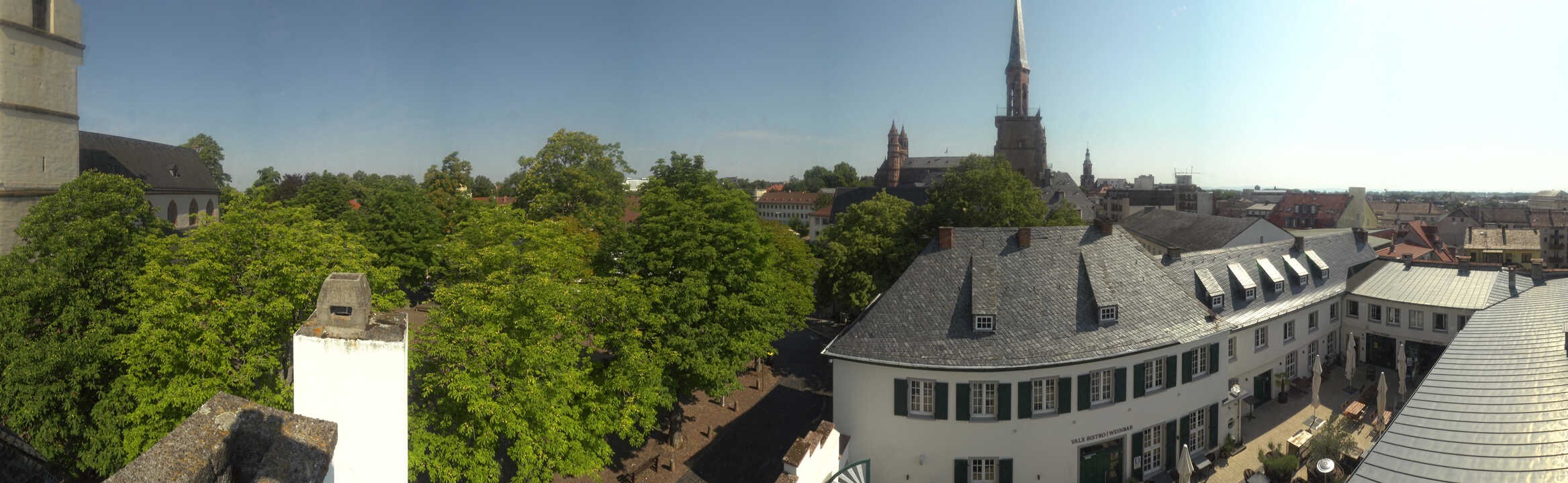 Archiv Foto Webcam Stadtpanorama Worms