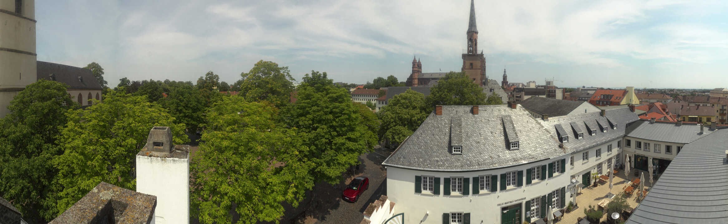 Archiv Foto Webcam Stadtpanorama Worms