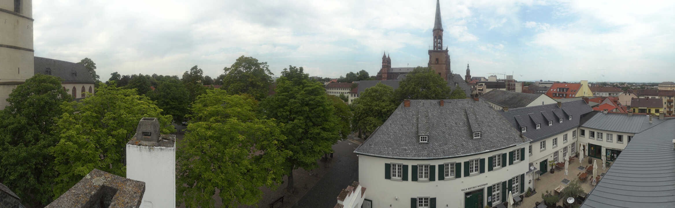 Archiv Foto Webcam Stadtpanorama Worms