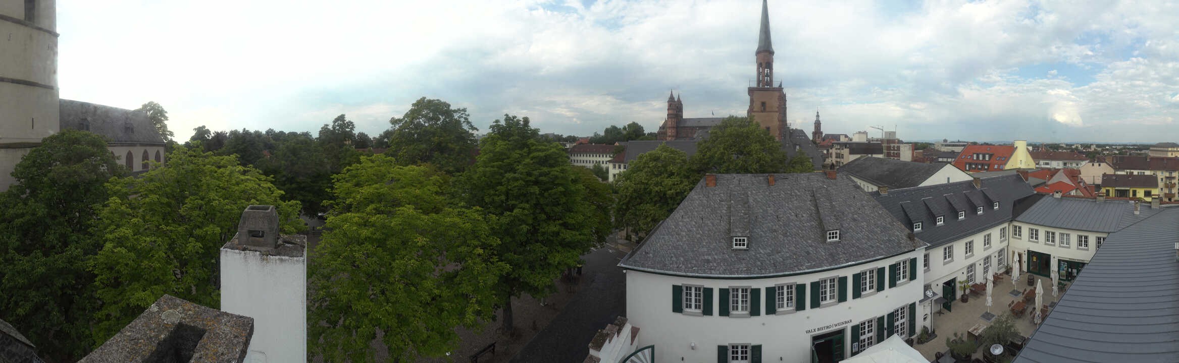Archiv Foto Webcam Stadtpanorama Worms