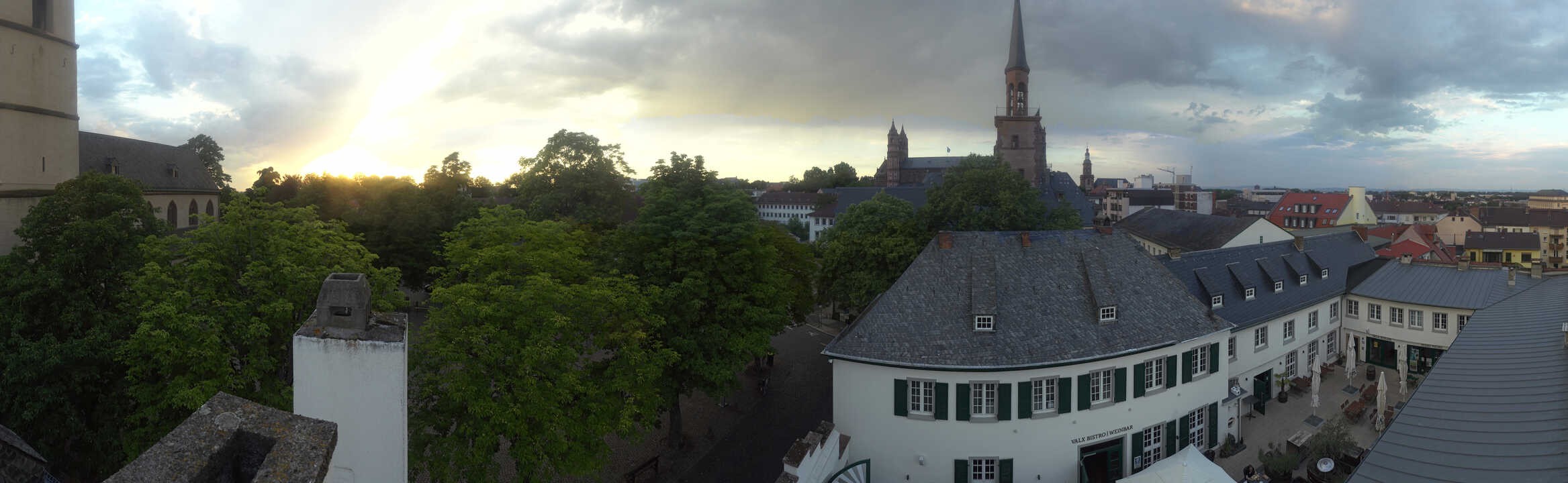 Archiv Foto Webcam Stadtpanorama Worms