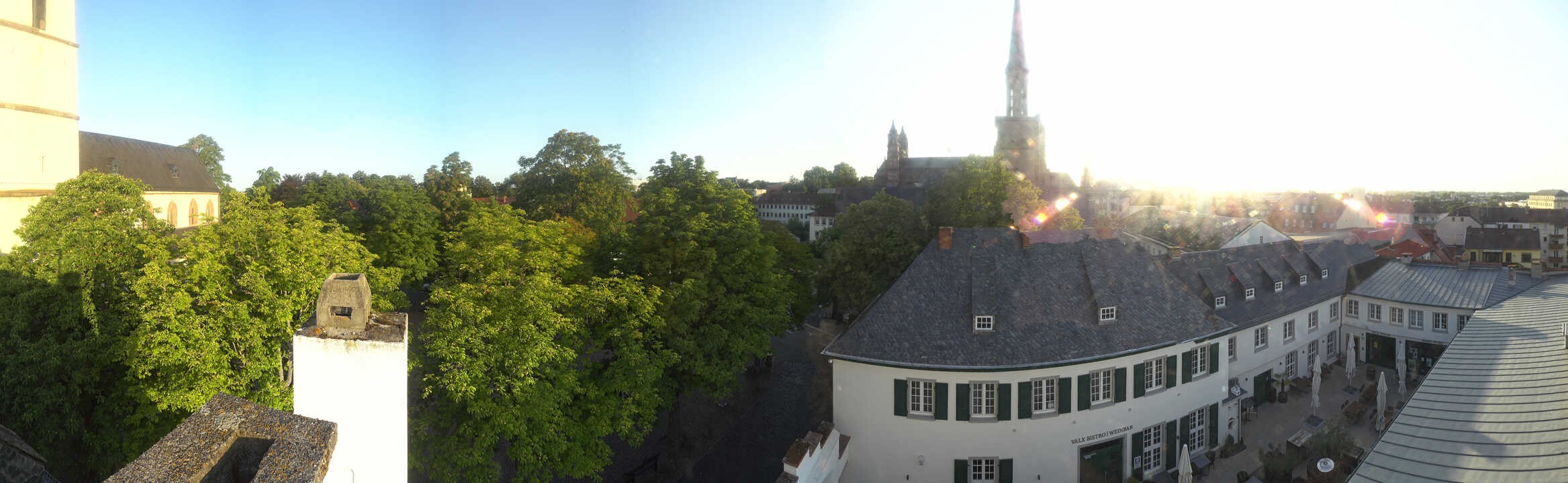 Archiv Foto Webcam Stadtpanorama Worms