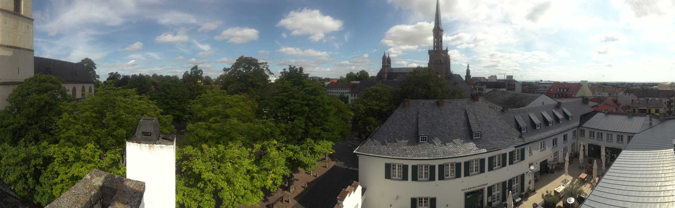 Archiv Foto Webcam Stadtpanorama Worms