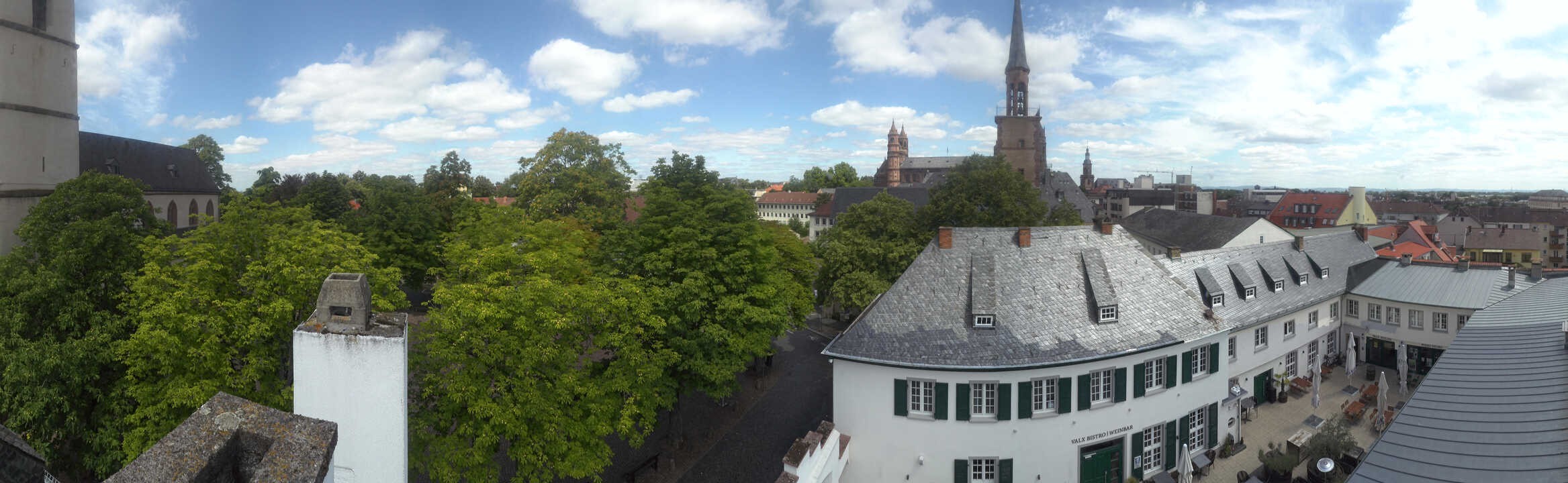 Archiv Foto Webcam Stadtpanorama Worms