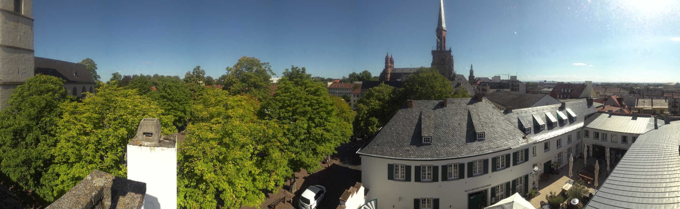 Archiv Foto Webcam Stadtpanorama Worms