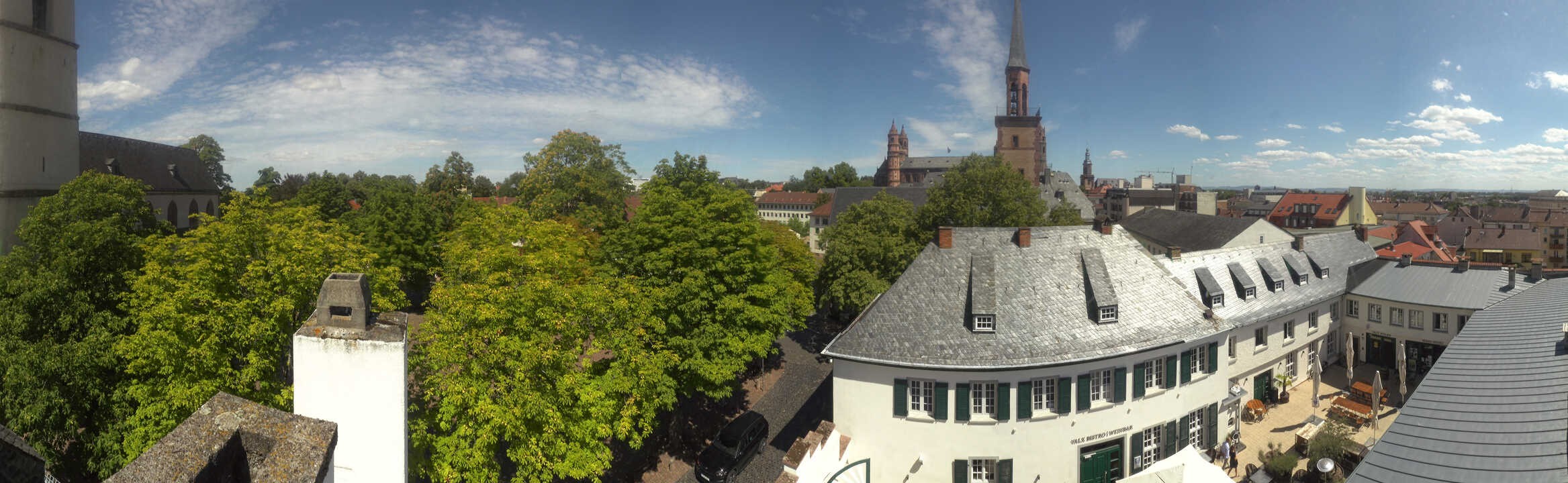 Archiv Foto Webcam Stadtpanorama Worms