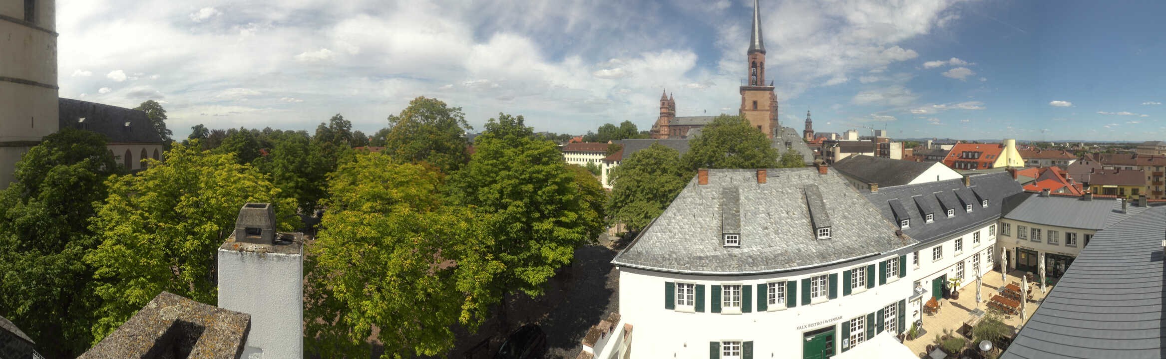 Archiv Foto Webcam Stadtpanorama Worms