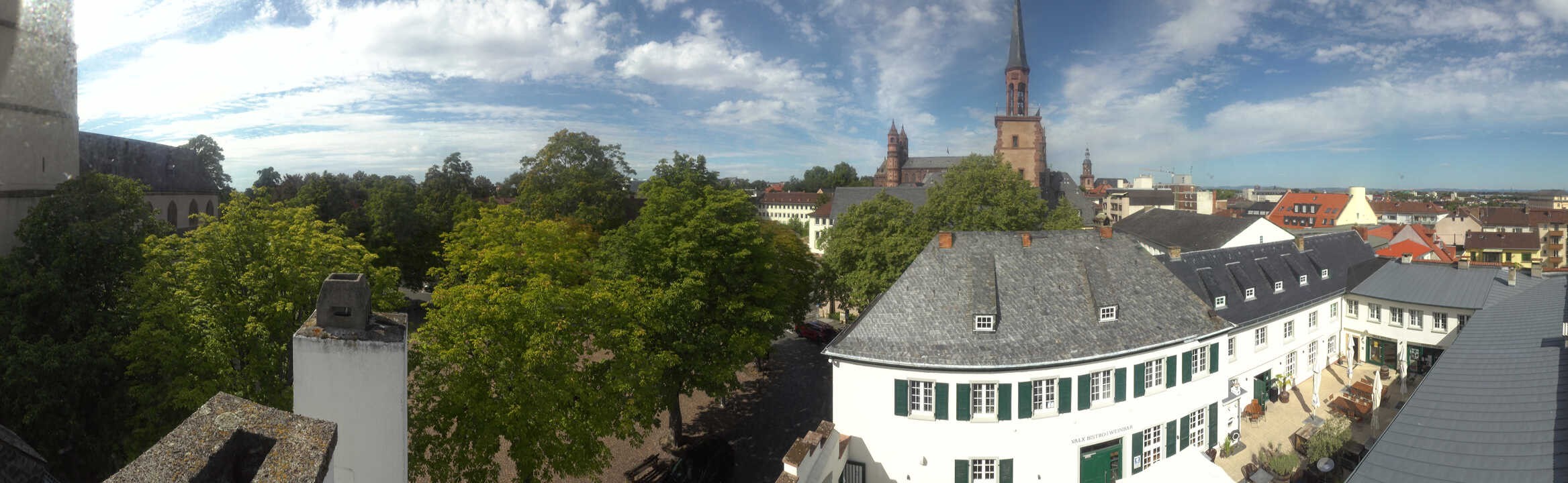 Archiv Foto Webcam Stadtpanorama Worms