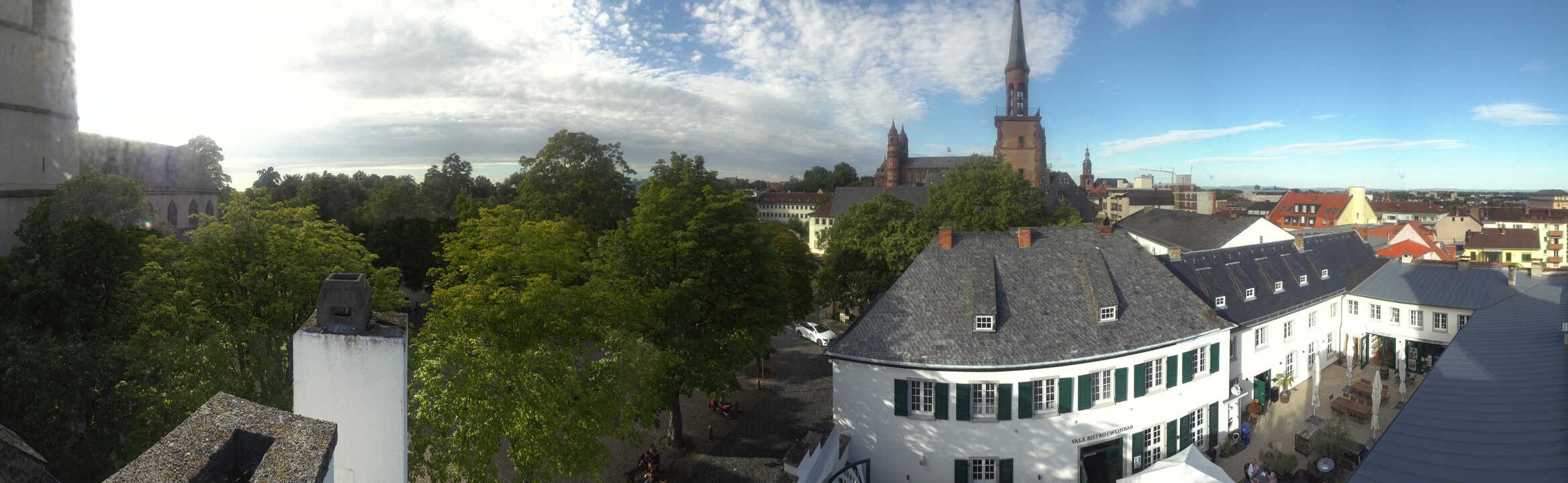 Archiv Foto Webcam Stadtpanorama Worms