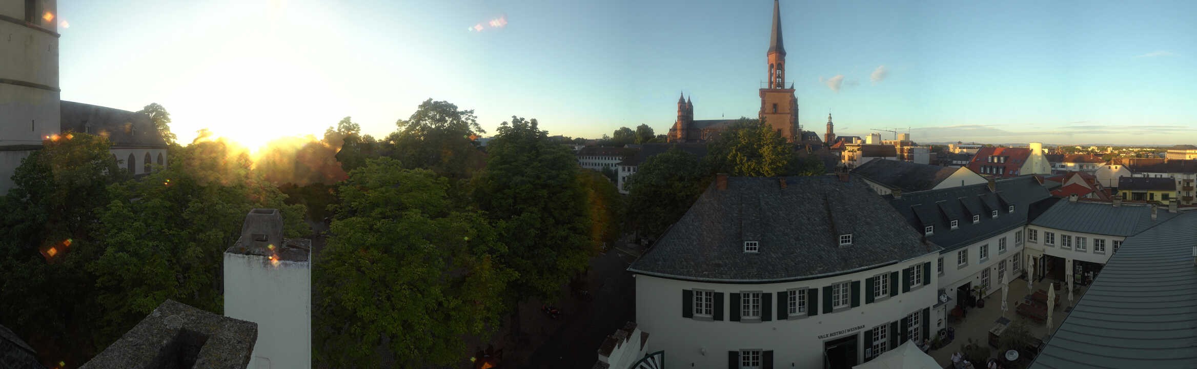 Archiv Foto Webcam Stadtpanorama Worms
