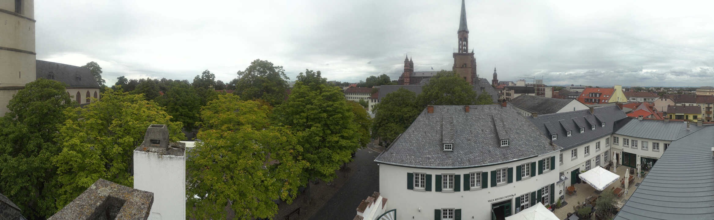 Archiv Foto Webcam Stadtpanorama Worms