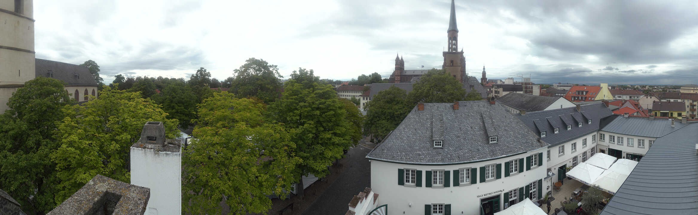Archiv Foto Webcam Stadtpanorama Worms