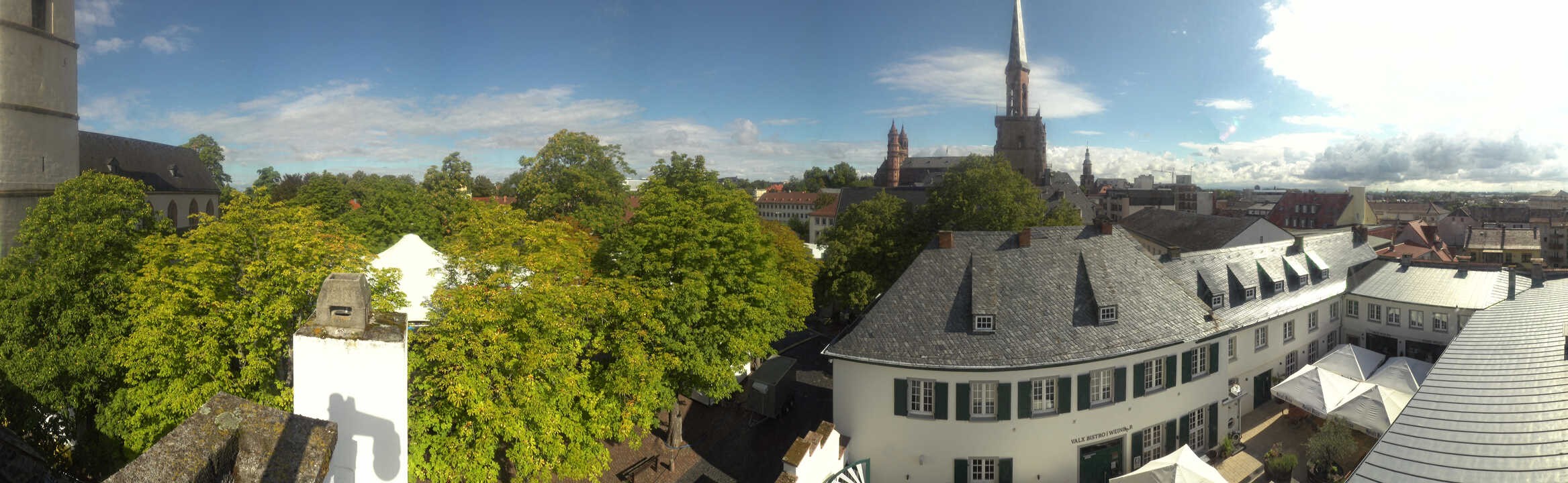Archiv Foto Webcam Stadtpanorama Worms