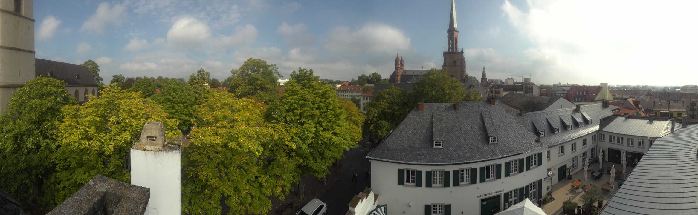 Archived image Webcam Worms City Panorama
