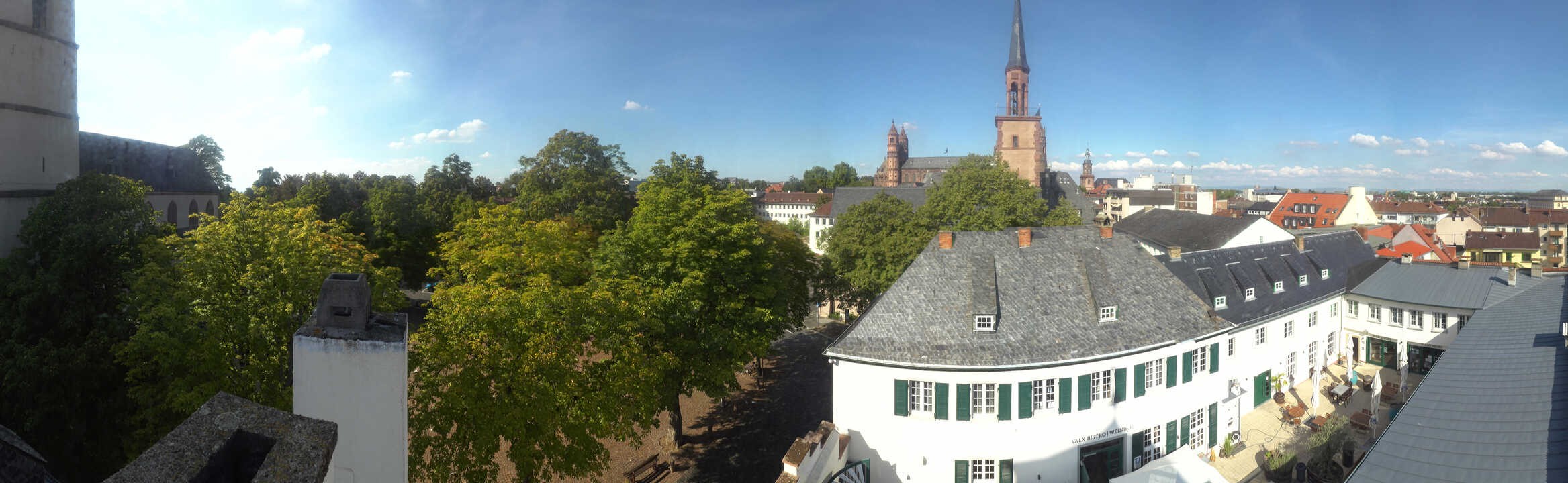 Archived image Webcam Worms City Panorama