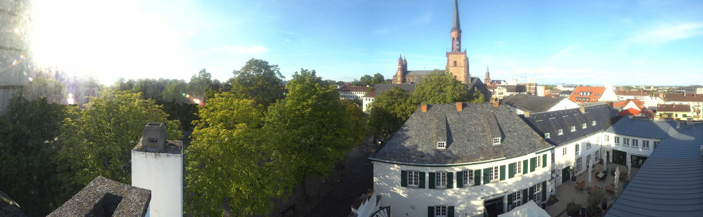 Archived image Webcam Worms City Panorama