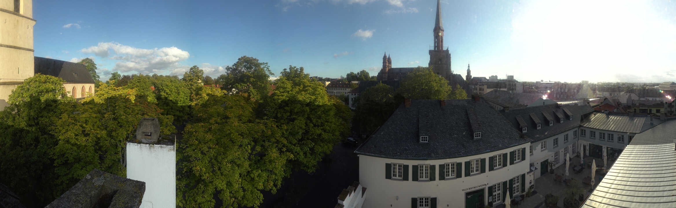 Archiv Foto Webcam Stadtpanorama Worms