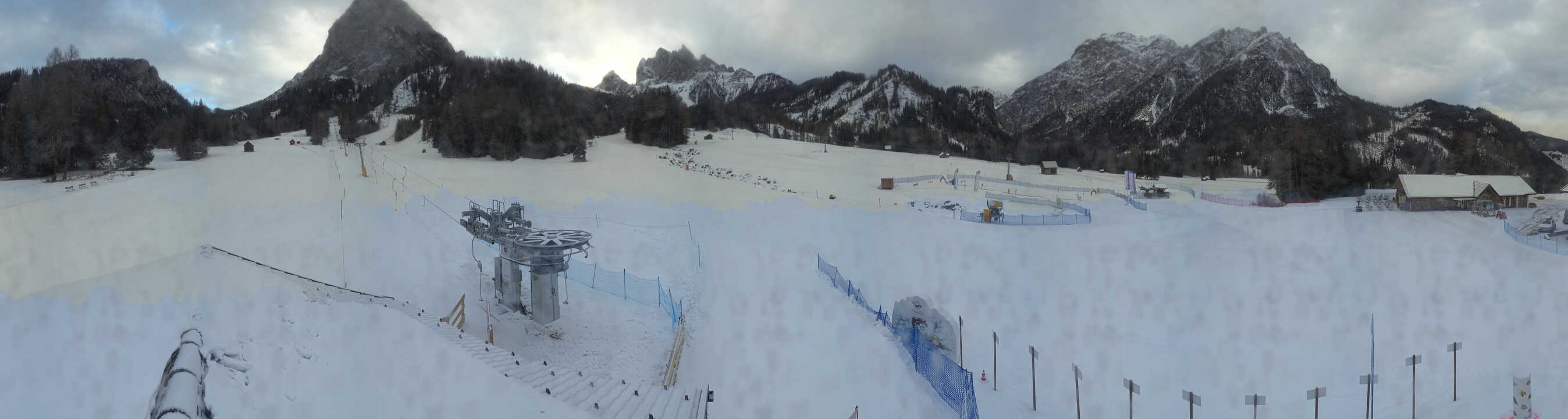Archiv Foto Webcam Drei Zinnen Dolomiten - Skilifte Prags