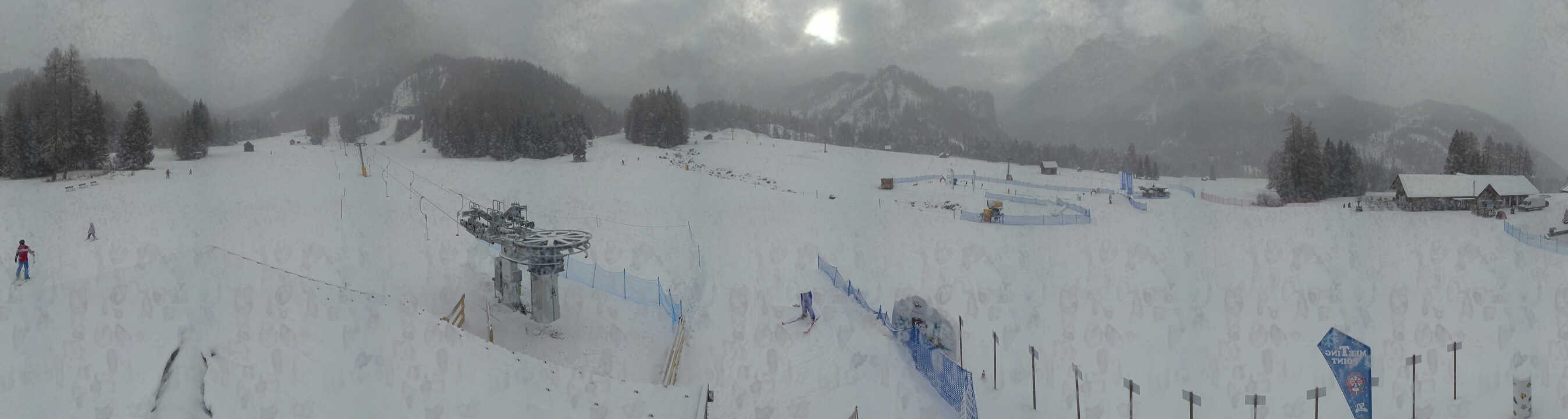 Archived image Webcam 3 Zinnen Dolomites - Skilifts Braies (Prags)