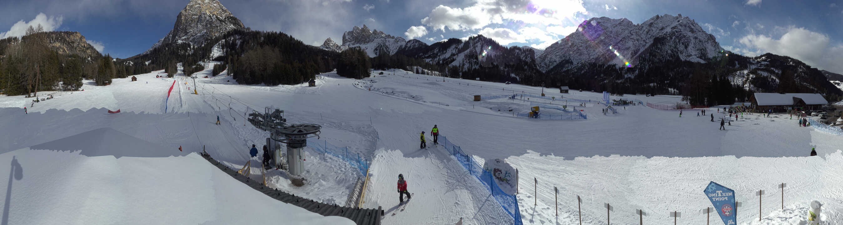 Archived image Webcam 3 Zinnen Dolomites - Skilifts Braies (Prags)