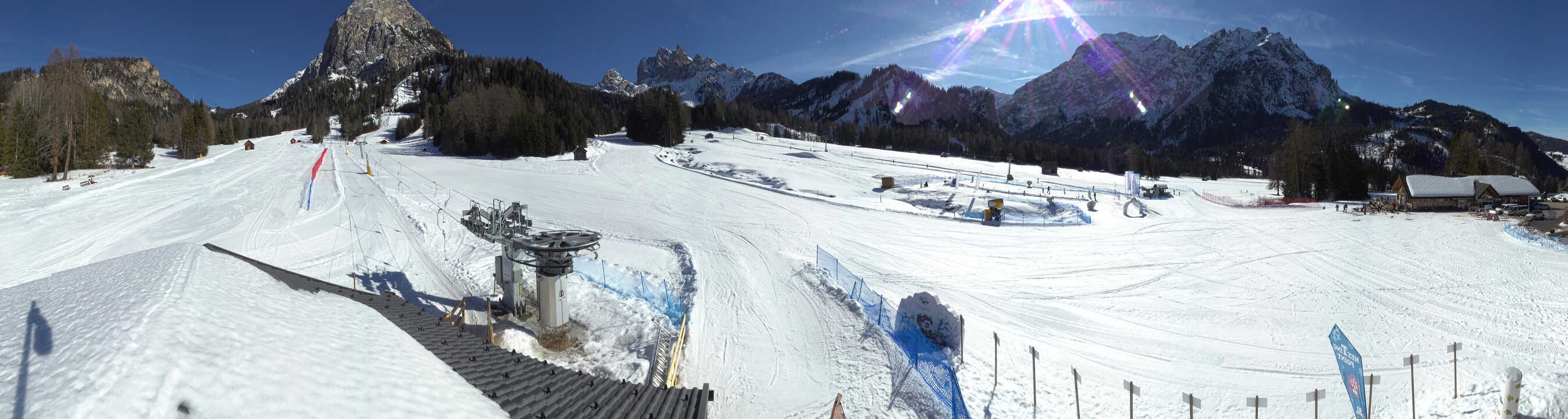 Archived image Webcam 3 Zinnen Dolomites - Skilifts Braies (Prags)