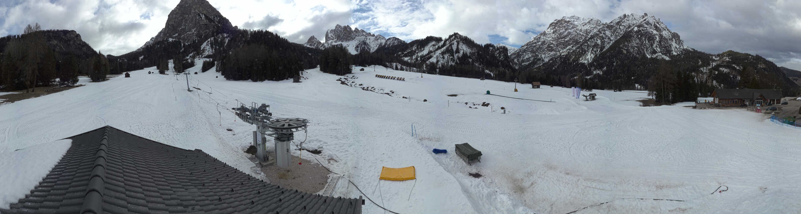 Archiv Foto Webcam Drei Zinnen Dolomiten - Skilifte Prags