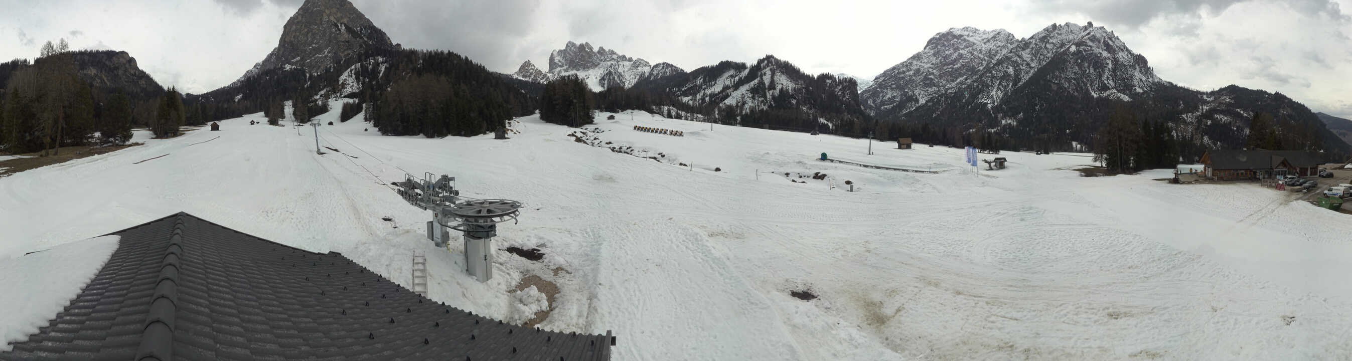 Archiv Foto Webcam Drei Zinnen Dolomiten - Skilifte Prags