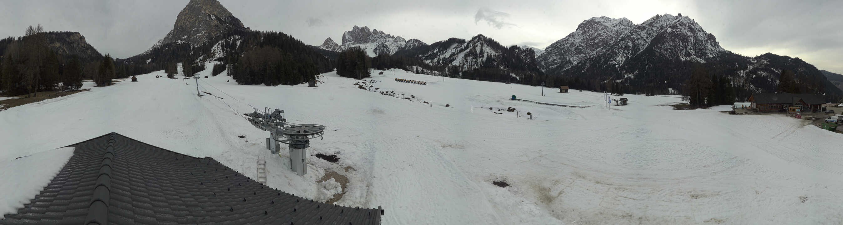 Archiv Foto Webcam Drei Zinnen Dolomiten - Skilifte Prags