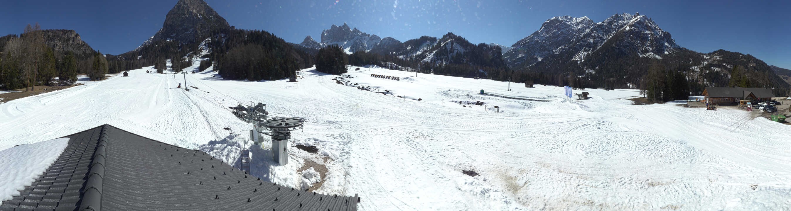 Archiv Foto Webcam Drei Zinnen Dolomiten - Skilifte Prags