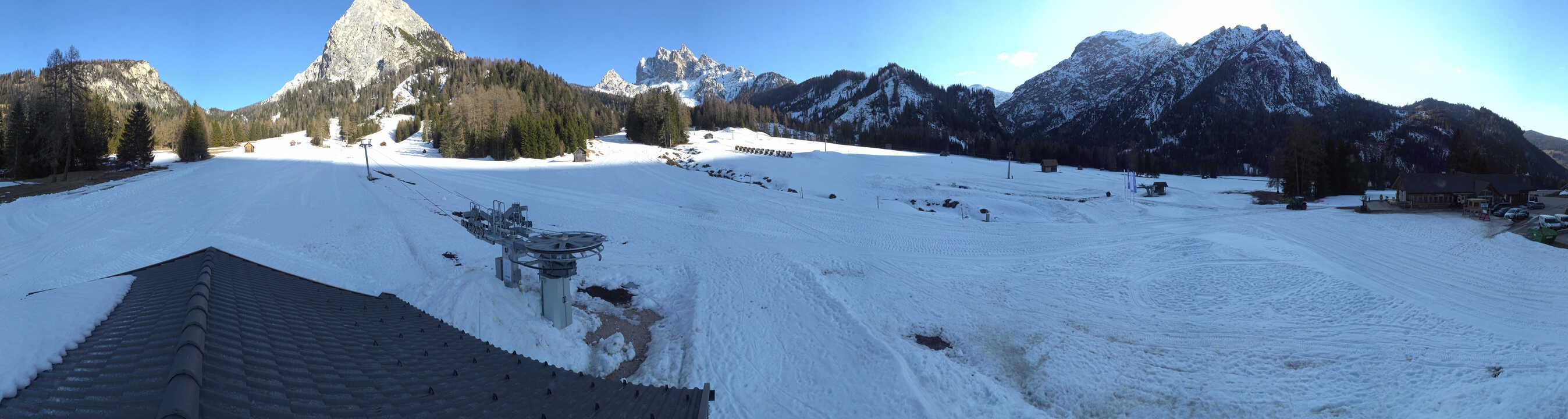 Archiv Foto Webcam Drei Zinnen Dolomiten - Skilifte Prags