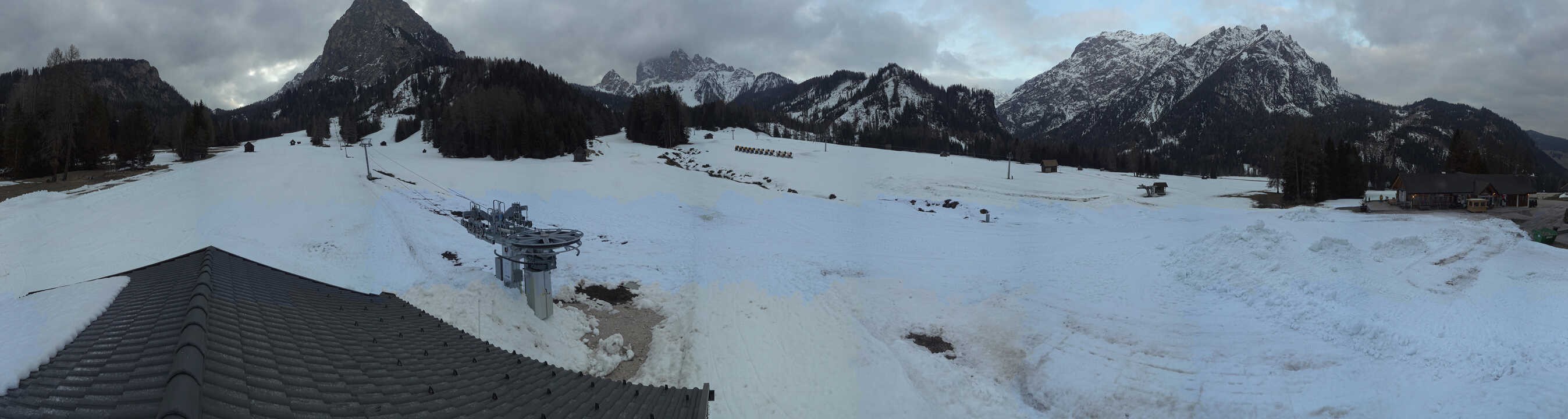 Archiv Foto Webcam Drei Zinnen Dolomiten - Skilifte Prags
