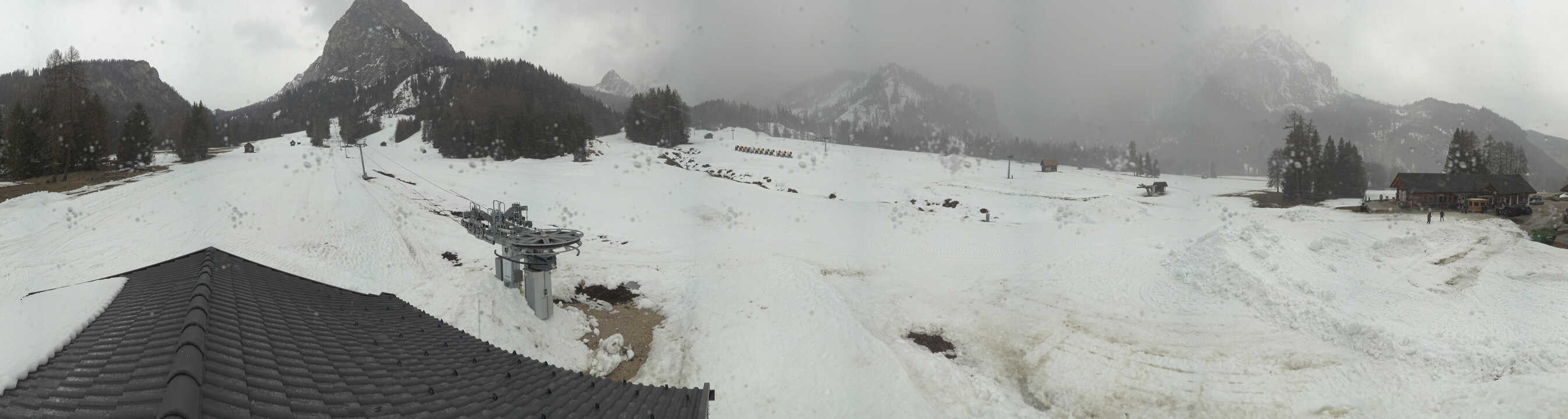 Archiv Foto Webcam Drei Zinnen Dolomiten - Skilifte Prags
