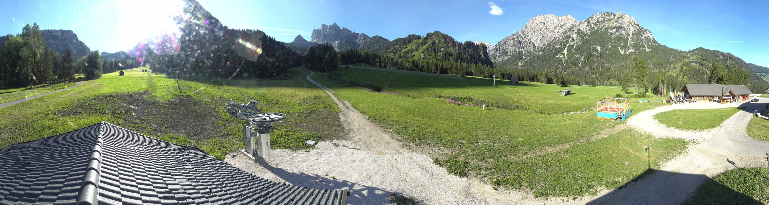 Archiv Foto Webcam Drei Zinnen Dolomiten - Skilifte Prags