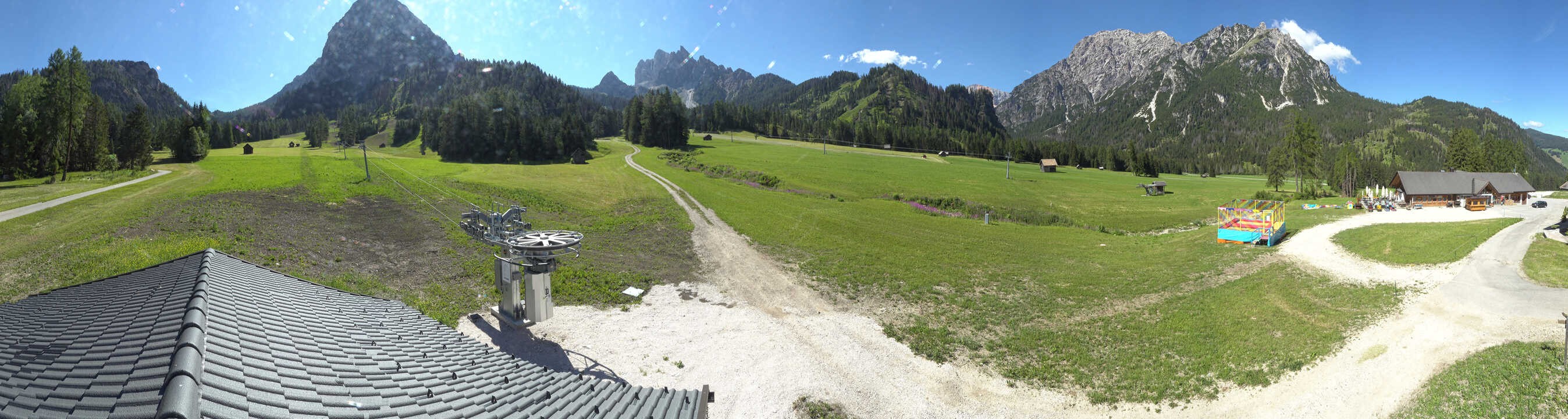 Archiv Foto Webcam Drei Zinnen Dolomiten - Skilifte Prags