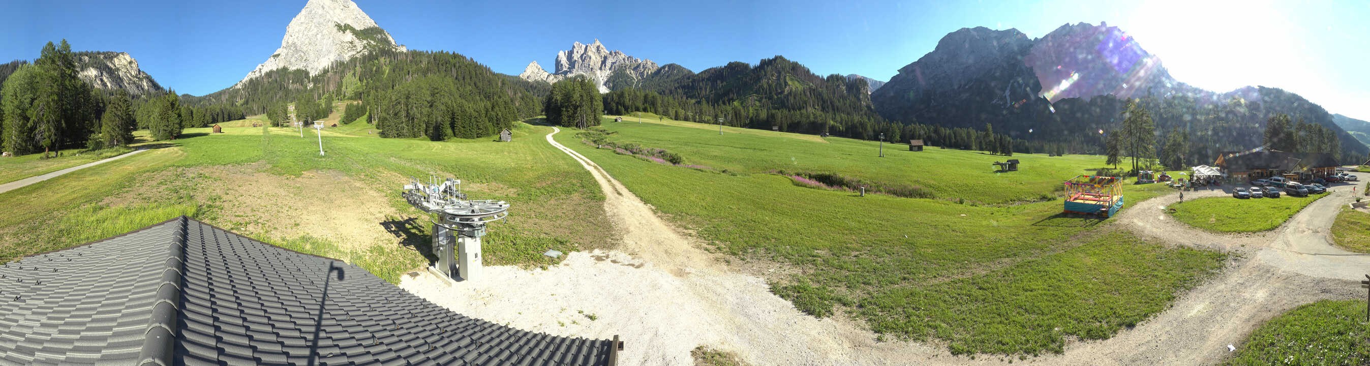 Archived image Webcam 3 Zinnen Dolomites - Skilifts Braies (Prags)